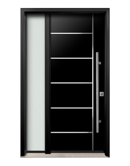AR18 Single Entry Door with One Sidelite Left
