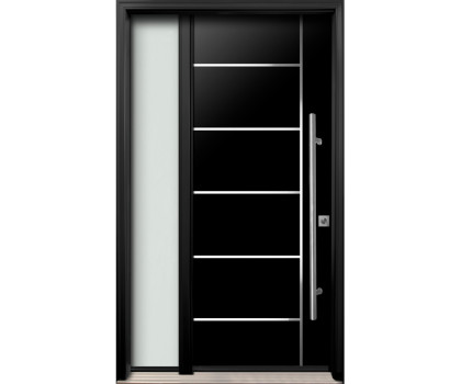 AR18 Single Entry Door with One Sidelite Left
