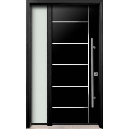 AR18 Single Entry Door with One Sidelite Left