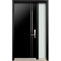 AR22 Single Entry Door with One Sidelite Right