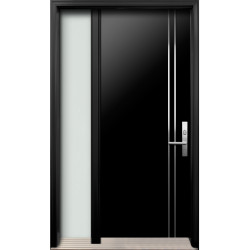 AR22 Single Entry Door with One Sidelite Left