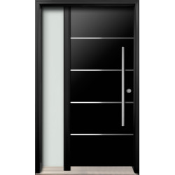 AR24 Single Entry Door with One Sidelite Left