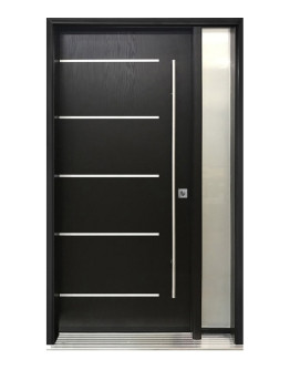 AR24A Single Entry Door with One Sidelite Right