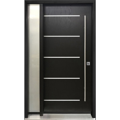 AR24A Single Entry Door with One Sidelite Left