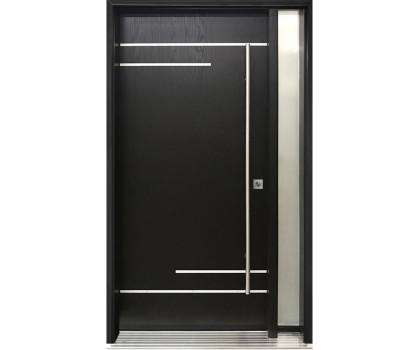 AR27 Single Entry Door with One Sidelite Right
