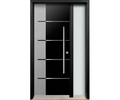 AR28 Single Entry Door with One Sidelite Right