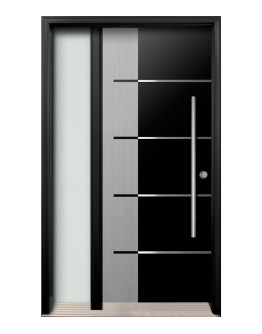 AR28 Single Entry Door with One Sidelite Left