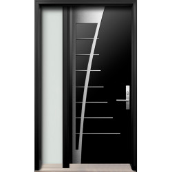 AV-07 Single Entry Door with One Sidelite Left