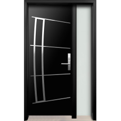 AV-09 Single Entry Door with One Sidelite Right