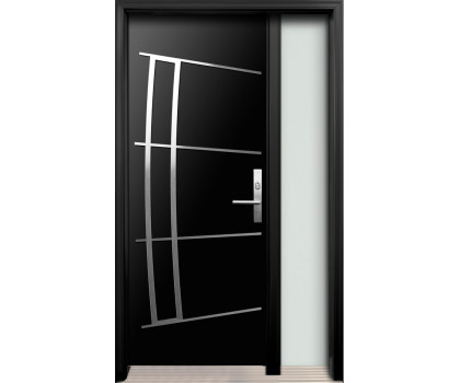 AV-09 Single Entry Door with One Sidelite Right