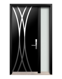 AV-15 Single Entry Door with One Sidelite Right