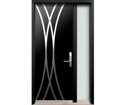 AV-15 Single Entry Door with One Sidelite Right