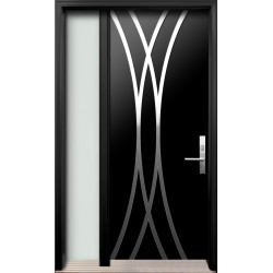 AV-15 Single Entry Door with One Sidelite Left