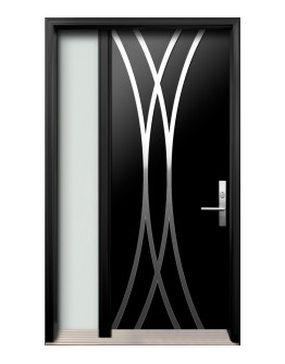 AV-15 Single Entry Door with One Sidelite Left
