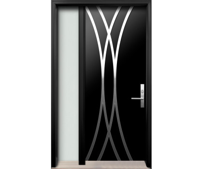 AV-15 Single Entry Door with One Sidelite Left