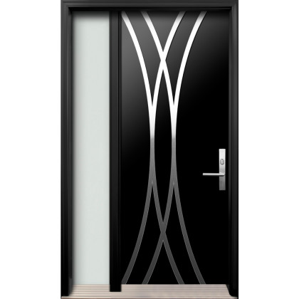 AV-15 Single Entry Door with One Sidelite Left