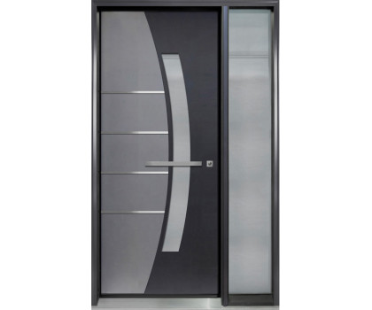 DI-01 Single Entry Door with One Sidelite Right