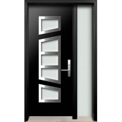 DI-09 Single Entry Door with One Sidelite Right