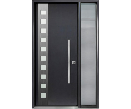 DI-20 Single Entry Door with One Sidelite Right