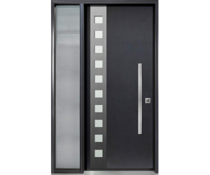 DI-20 Single Entry Door with One Sidelite Left