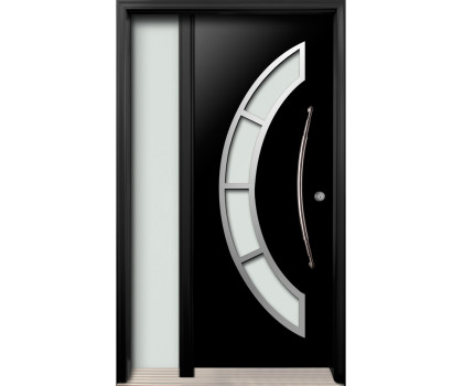 DI-26 Single Entry Door with One Sidelite Left