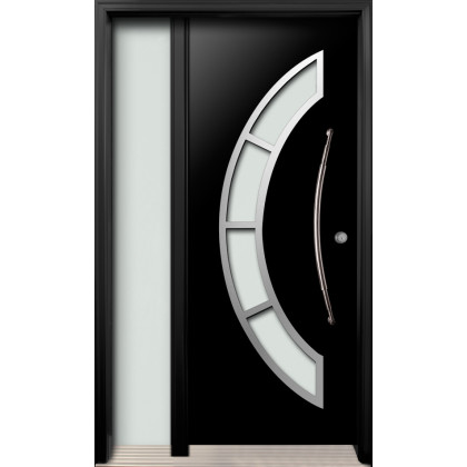 DI-26 Single Entry Door with One Sidelite Left