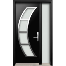 DI-27 Single Entry Door with One Sidelite Right
