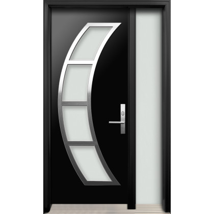 DI-27 Single Entry Door with One Sidelite Right