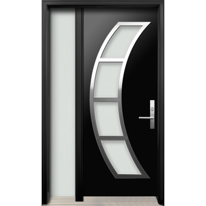 DI-27 Single Entry Door with One Sidelite Left
