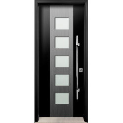 AV-17 Single Entry Door  (with Sandblasted Door Glass)