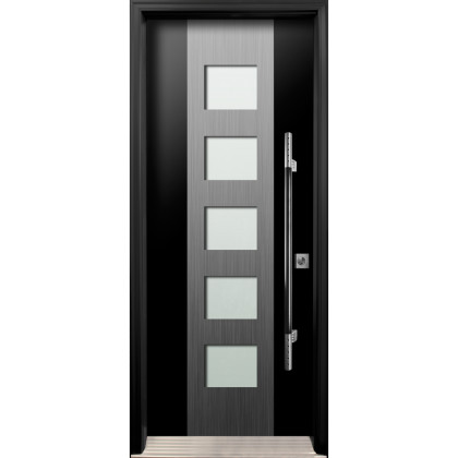 AV-17 Single Entry Door  (with Sandblasted Door Glass)