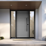 FR20M - Single Entry Door with Sidelite Right 