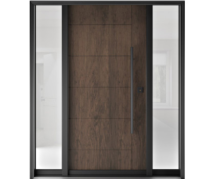 FR20 - Single Entry Door with two Sidelites 