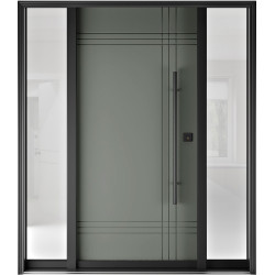 FR20 New 10 - Single Entry Doors with two Sidelites