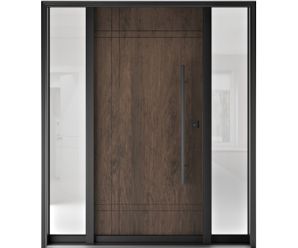 FR20 New 12 - Single Entry Doors with two Sidelites 