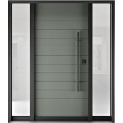 FR20 New 1 - Single Entry Doors with two Sidelites 