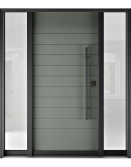 FR20 New 1 - Single Entry Doors with two Sidelites 