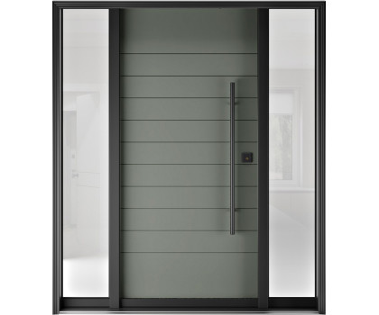 FR20 New 1 - Single Entry Doors with two Sidelites 