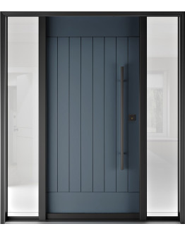 FR20 New 6 - Single Entry Doors with two Sidelites 