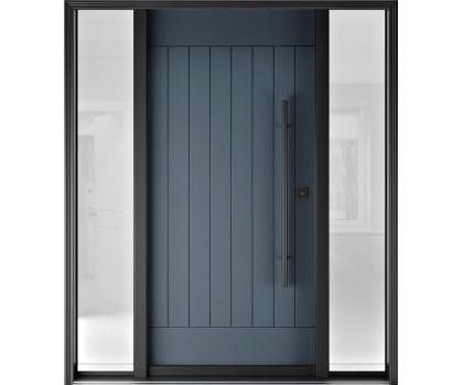 FR20 New 6 - Single Entry Doors with two Sidelites 