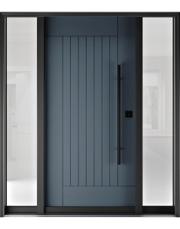 FR20 New 7 - Single Entry Doors with two Sidelites