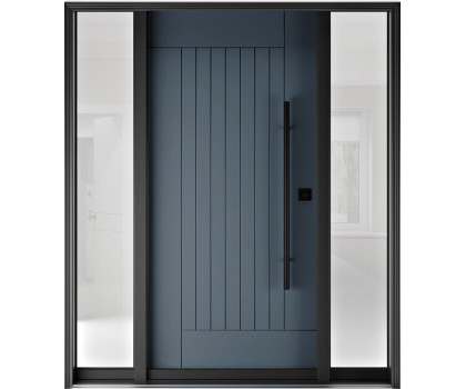 FR20 New 7 - Single Entry Doors with two Sidelites