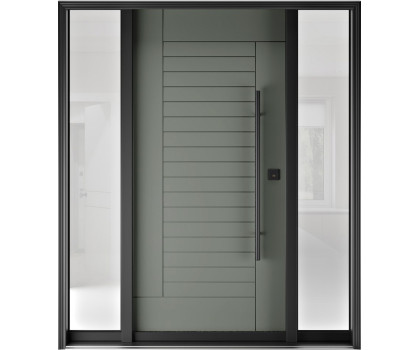 FR20 New 8 - Single Entry Doors with two Sidelites 