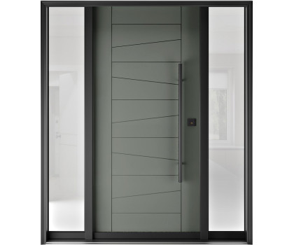 FR20S - Single Entry Doors with two Sidelites 