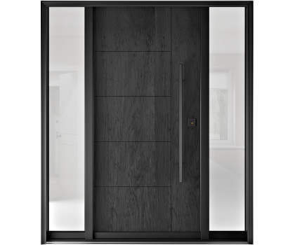 FR20A - Single Entry Door with two Sidelites 