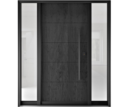 FR20C - Single Entry Door with two Sidelites 