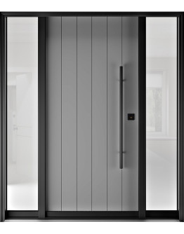 FR20E - Single Entry Door with two Sidelites 