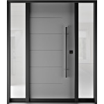 FR20G - Single Entry Door with two Sidelites 