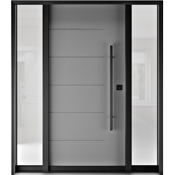 FR20G - Single Entry Door with two Sidelites 