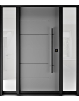 FR20G - Single Entry Door with two Sidelites 